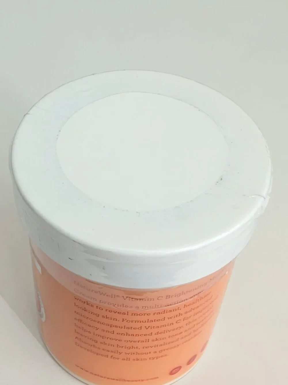NatureWell Vitamin C Brightening Moisture Cream 16 oz. SEALED